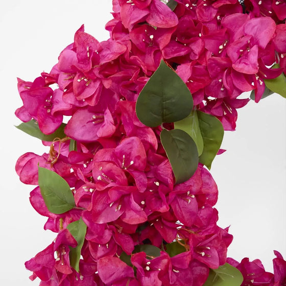 Dolce Vita Bougainvillea Wreath 66cm