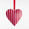 Heart Tree Decorations Small Red