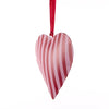 Heart Tree Decorations Small Red