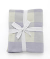 Gingham Baby Blanket - Lilac