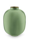 Metal Vase Green