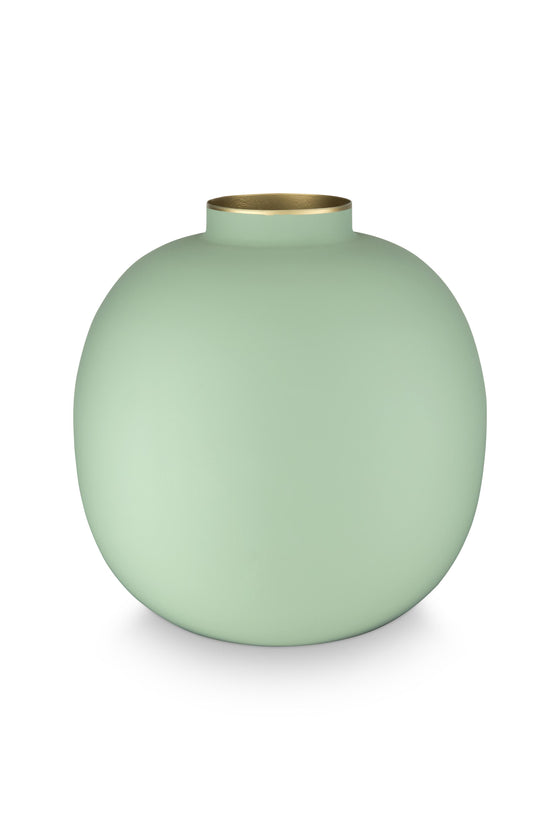 Metal Vase Green