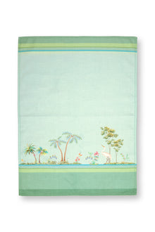  Tea Towel Heron Green