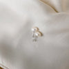 QUINN BUTTON FRESHWATER PEARL STUD EARRINGS