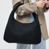 Dare to Dream Large Woven Bag - Black