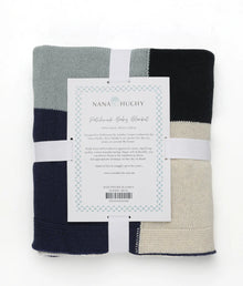  Patchwork Baby Blanket Blue