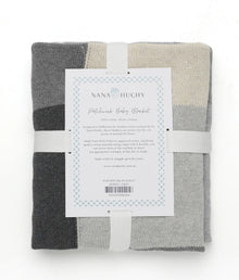  Patchwork Baby Blanket Grey