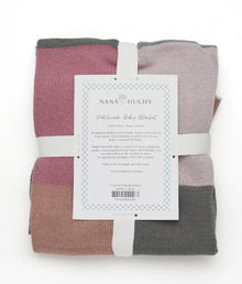  Patchwork Baby Blanket Lilac