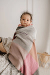 Patchwork Baby Blanket Lilac
