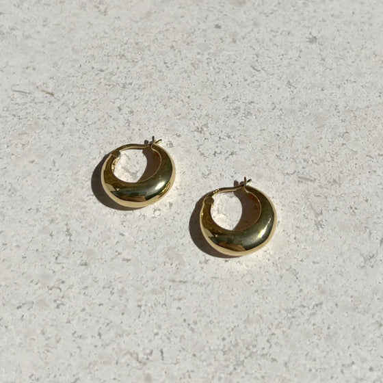 Positano Hoops - Gold