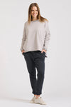 Raw Long Sleeve Sweatshirt