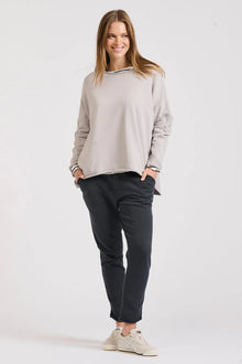  Raw Long Sleeve Sweatshirt