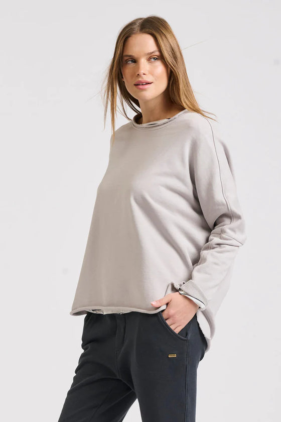 Raw Long Sleeve Sweatshirt