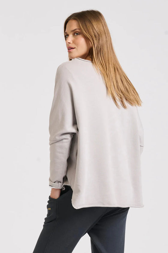 Raw Long Sleeve Sweatshirt