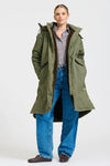 Aspen Mid Line Coat - Khaki