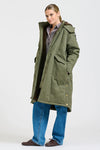 Aspen Mid Line Coat - Khaki