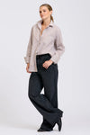 Elodie Stripe Girlfriend Shirt