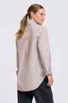 Elodie Stripe Girlfriend Shirt