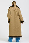 Lech Reverso Long Coat - Tan/Brown