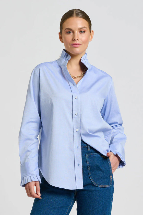 The Olivia Classic Cut Shirt Frill