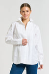 The Penny Shirt Pin Tuck - White