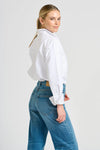 The Elodie Oxford - White
