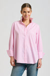 The Elodie Trim Girlfriend Relaxed Shirt