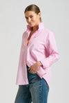 The Elodie Trim Girlfriend Relaxed Shirt