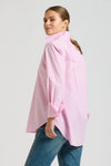 The Elodie Trim Girlfriend Relaxed Shirt
