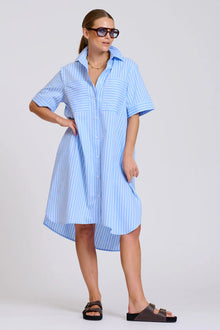  The Evie Short Sleeve Shirt Dress