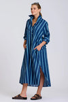 The Luna Oversized Long Line Shirt Dress