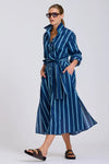 The Luna Oversized Long Line Shirt Dress