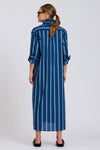 The Luna Oversized Long Line Shirt Dress