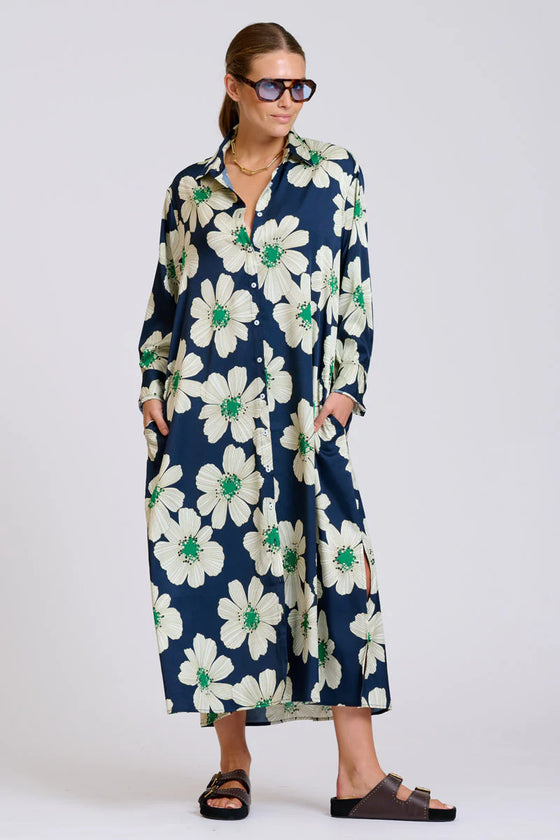 The Luxe Luna Longline Shirt Dress