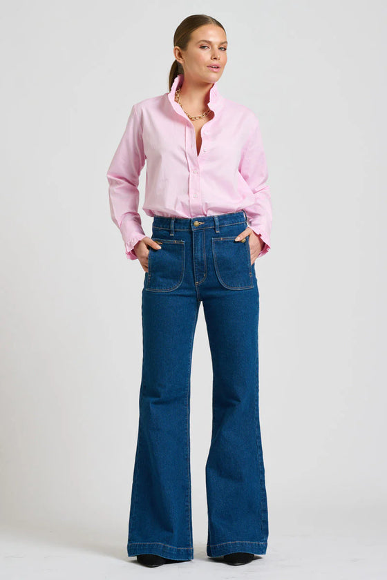 The Olivia Classic Cut Shirt Frill