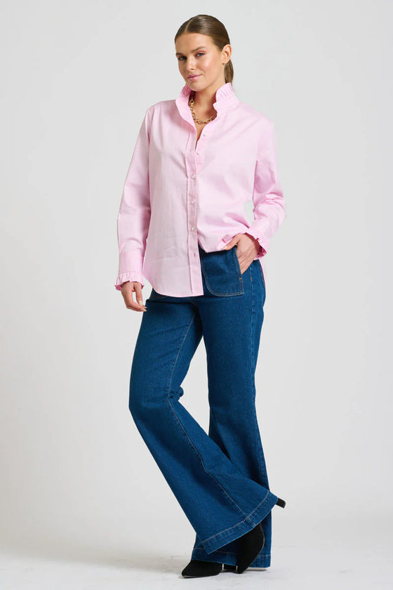 The Olivia Classic Cut Shirt Frill