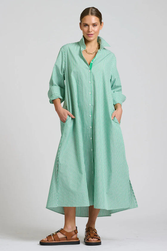 The Pippa Oversized Long Line Shirt Dress