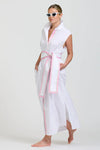 The Sabine Sleevless Longline Shirtdress