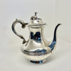 Sterling Tea Pot and Teapot Set with Whippet dog