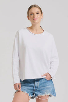  Raw Long Sleeve Sweatshirt